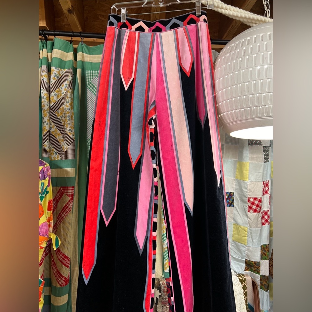 COPY - RARE Pucci Velvet Pants 60’s/70’s Perfect Condition